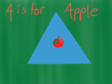 A is for Apple