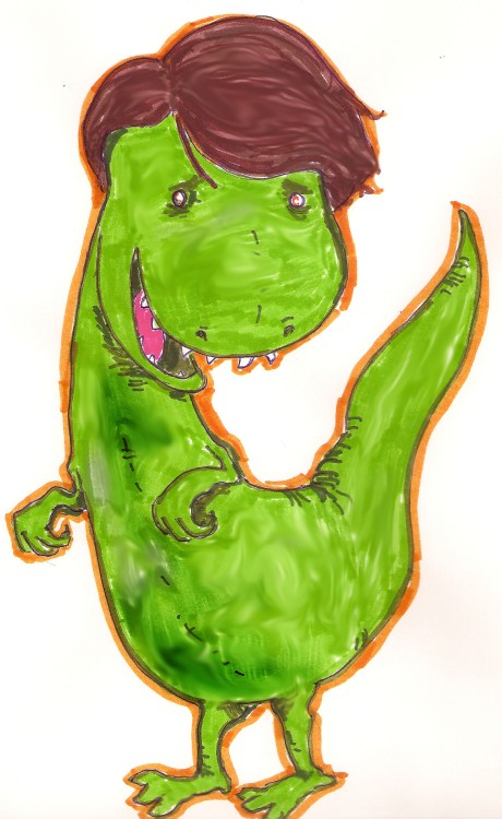 Wigasaurus Rex (Picklesoda Poetry Project #5)